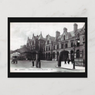 Old Briefkaart - Marylebone Station, Londen