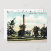 Old Briefkaart - Milwaukee, Wisconsin, VS (Voorkant / Achterkant)