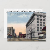 Old Briefkaart - Milwaukee, Wisconsin, VS (Voorkant / Achterkant)