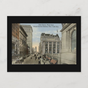 Old Briefkaart, New York City, 42nd Street Briefkaart