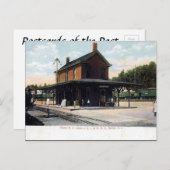 Old Briefkaart - Newton, New Jersey, VS (Voorkant / Achterkant)