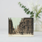 Old Briefkaart - Park Row, Leeds, Yorkshire (Staand voorkant)