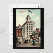 Old Briefkaart - Philadelphia Bulletin Building (Voorkant / Achterkant)