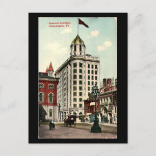 Old Briefkaart - Philadelphia Bulletin Building