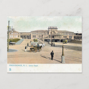 Old Briefkaart - Providence, Rhode Island, Verenig