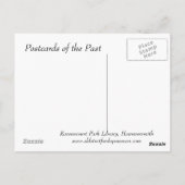 Old Briefkaart - Ravenscourt Park Library, Hammers (Achterkant)