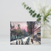 Old Briefkaart - Richmond Hill, Londen (Staand voorkant)