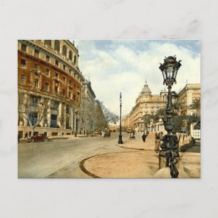 Old Briefkaart, Rome, Via Vittorio Veneto Briefkaart