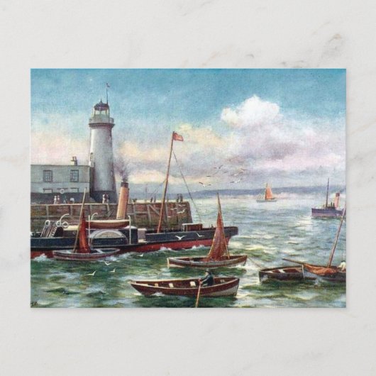 Old Briefkaart - Scarborough, Yorkshire (Voorkant)