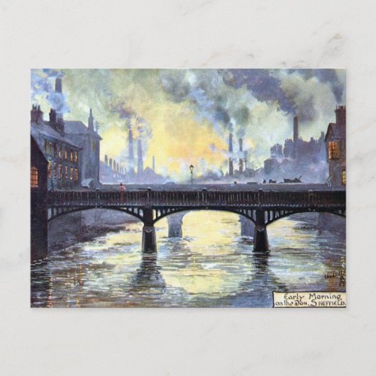 Old Briefkaart - Sheffield, Yorkshire (Voorkant)