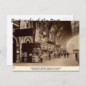 Old Briefkaart - Victoria Station, Londen (Voorkant / Achterkant)
