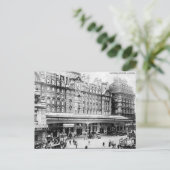 Old Briefkaart - Victoria Station, Londen (Staand voorkant)