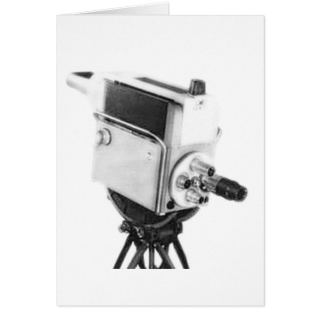 Old Broadcast TV Camera TK (Voorkant)