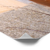 Old broken door, lost place poster (Hoek)