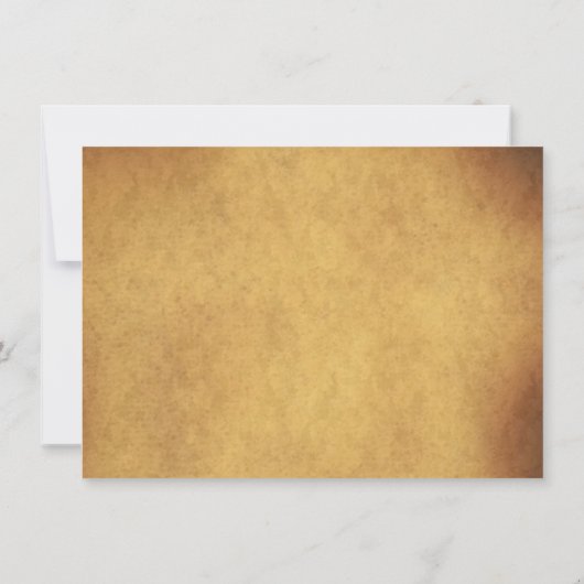 Old Buck 70th Birthday Party Kaart (Achterkant)