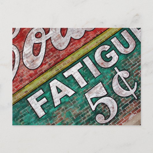 Old Building Brick Wall Graffiti - Postkaart (Voorkant)