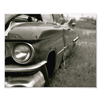 Old Cadillac Print Foto Afdruk