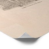 Old Calgary Canada Map (1913) Poster (Hoek)