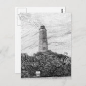 Old Cape Henry Lighthouse Briefkaart (Voorkant / Achterkant)