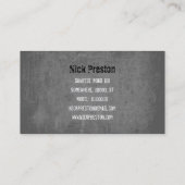 Old Cassette DJ Visitekaartje (Achterkant)