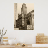 Old Chicago Photo Art Print (Keuken)