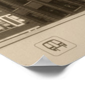 Old Chicago Photo Art Print (Hoek)