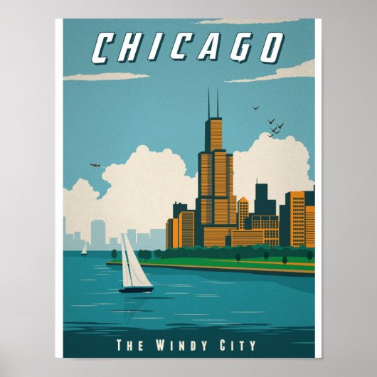Old Chicago Poster (Voorkant)