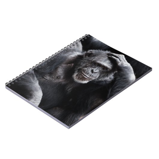 Old Chimpansee notitieboek (Linkerzijde)