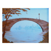 Old City Bridge Perfect Poster (Voorkant)