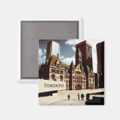 Old City Hall, Toronto, Canada Magneet (Voorkant / Achterkant)