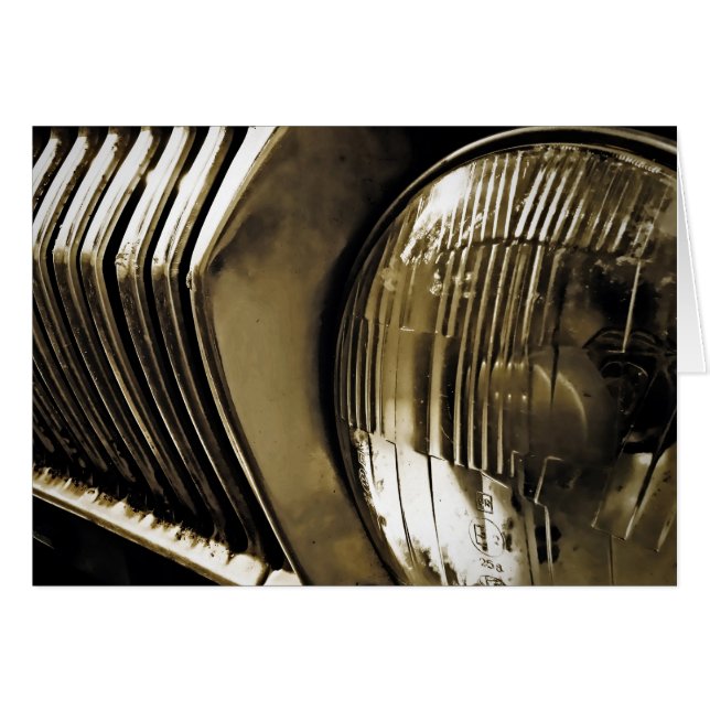 Old Classic Car Headlight (Devant horizontal)