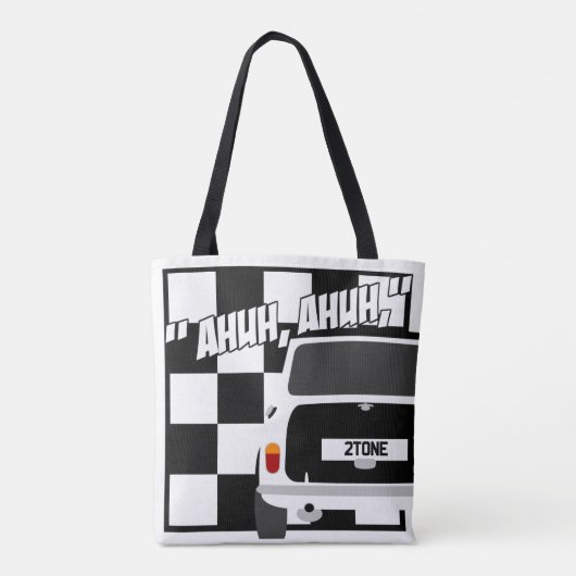 Old Classic Original 70's Ska Mod Mini Car Draagtas (Achterkant)