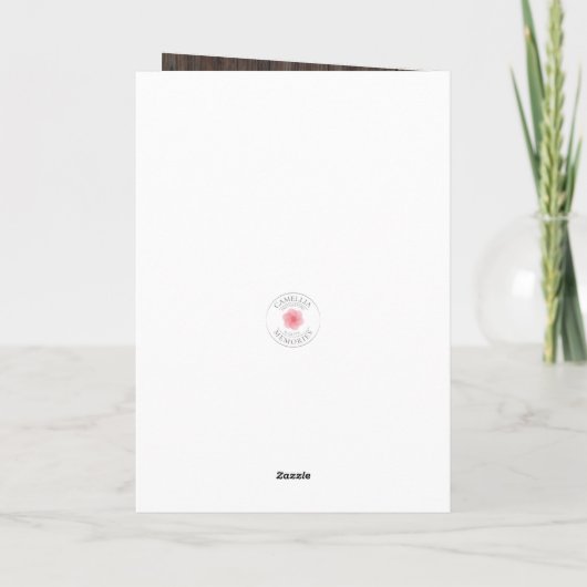 "Old Classic" Punny Brandy Wood Birthday Card Kaart (Achterkant)