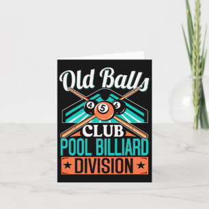 Old Club Pool 8 LL biljart divisie voor mannen cad Kaart