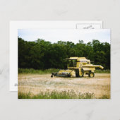 Old Combine 01 Briefkaart (Voorkant / Achterkant)