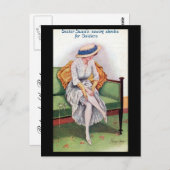 Old Comic Briefkaart - Zuster Susie (Voorkant / Achterkant)