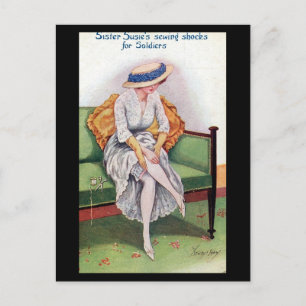 Old Comic Briefkaart - Zuster Susie