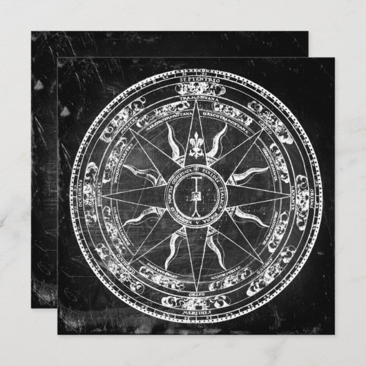 Old Compass Roos Kaart (Voorkant / Achterkant)