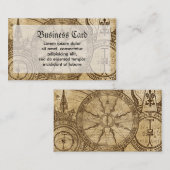 Old Compass Roos Visitekaartje (Voorkant / Achterkant)
