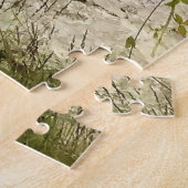 Old Cottage Carne Wexford Ierland. Jigzaag Puzzle Legpuzzel (Zijkant)