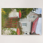 Old Cottage Carne Wexford Irlande. Jigsaw Puzzle (Horizontal)