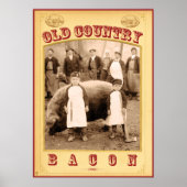 Old Country Bacon Poster (Voorkant)