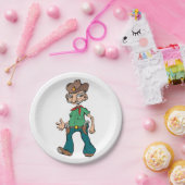 Old Cowboy Papieren Bordje (Feest)