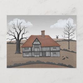 Old Crow Manor Briefkaart