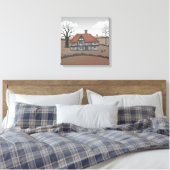 Old Crow Manor Canvas Afdruk (Insitu (Slaapkamer))