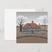 Old Crow Manor Kaart (Voorkant / Achterkant)