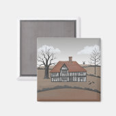 Old Crow Manor Magneet (Voorkant / Achterkant)