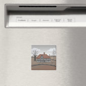 Old Crow Manor Magneet (Insitu (Vaatwasser))