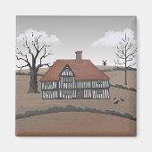 Old Crow Manor Magneet (Voorkant)