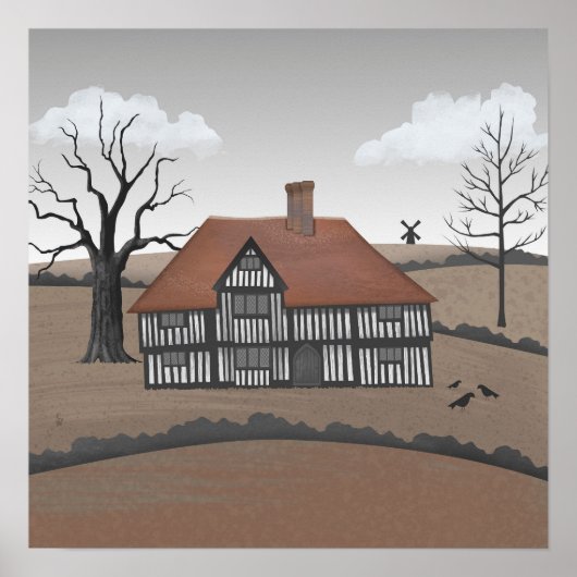 Old Crow Manor Poster (Voorkant)